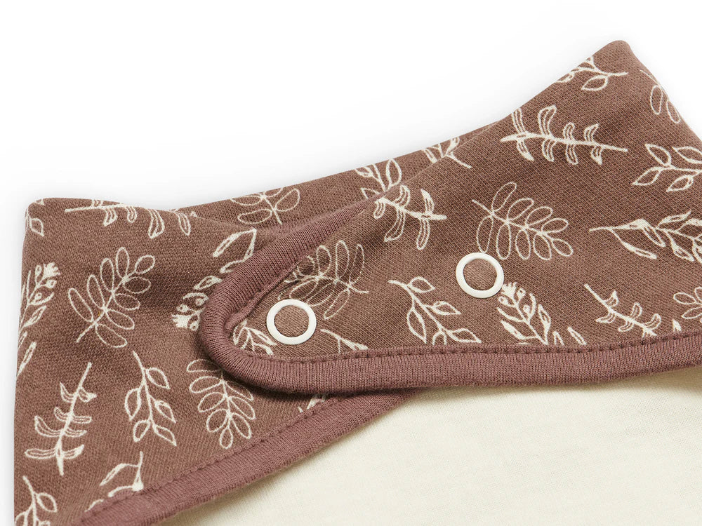 Bavoir Bandana Meadow - Chestnut JOLLEIN