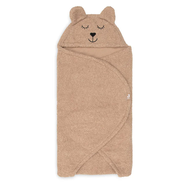 Couverture Portefeuille Bear Boucle - Biscuit