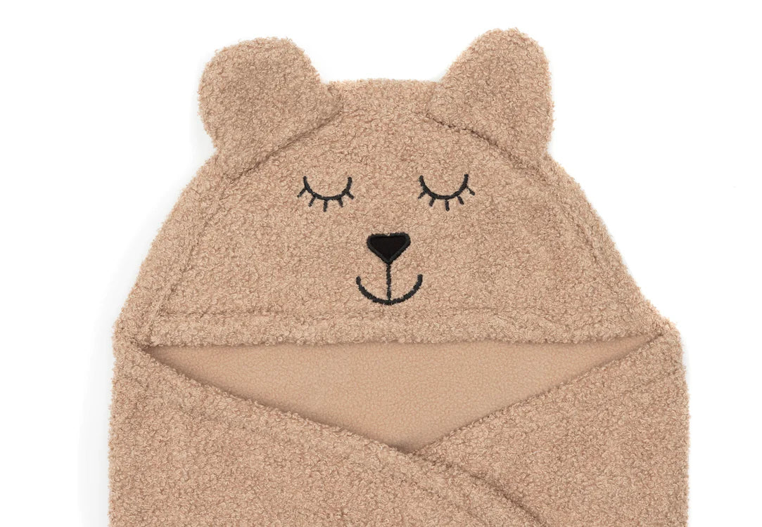 Couverture Portefeuille Bear Boucle - Biscuit