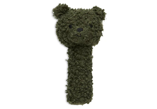 Hochet Teddy Bear - Leaf green