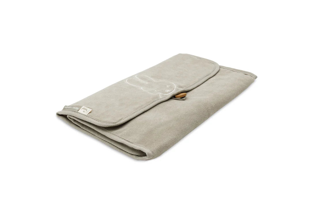 Tapis à Langer nomade Éponge Miffy - Olive Green