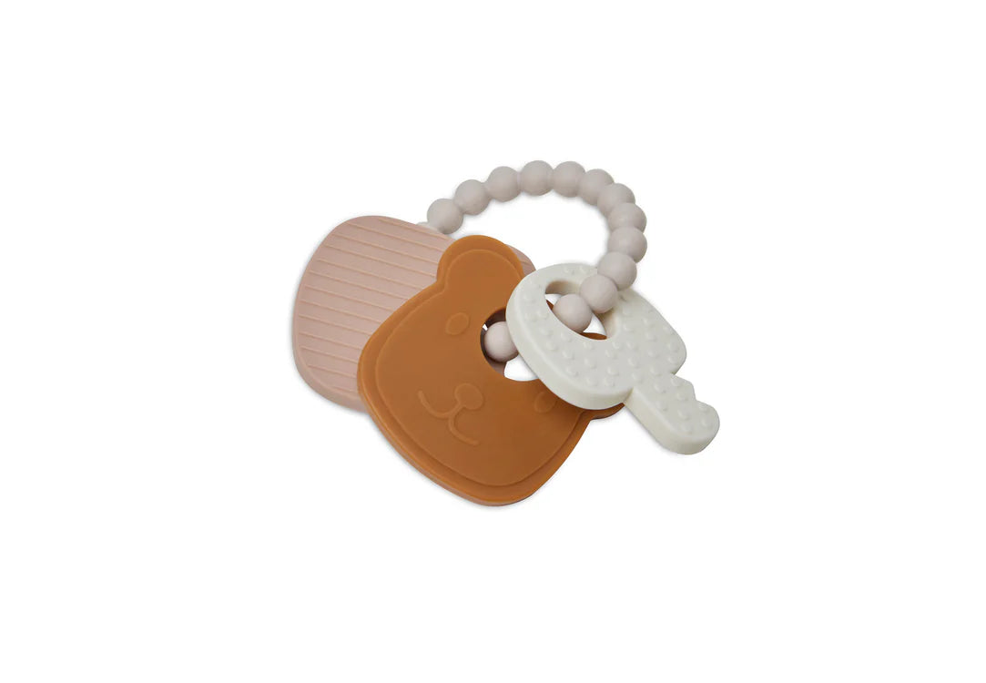 Anneau de dentition en Silicone - Teddy Bear