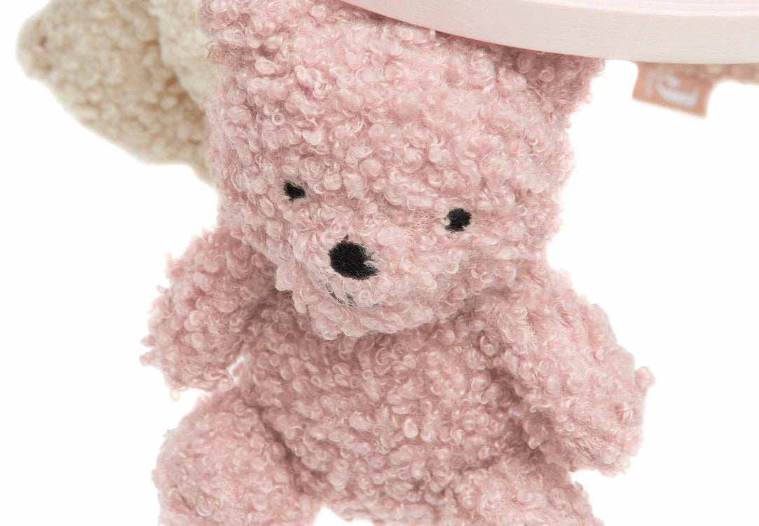 Mobile Bébé Teddy Bear - Wild Rose/Naturel