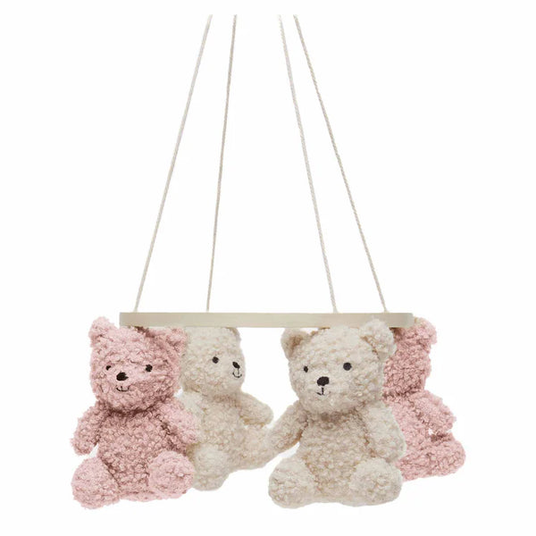 Mobile Bébé Teddy Bear - Wild Rose/Naturel