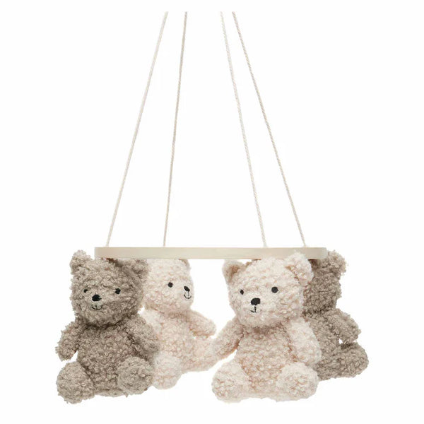 Mobile Bébé Teddy Bear - Olive Green/Naturel JOLLEIN