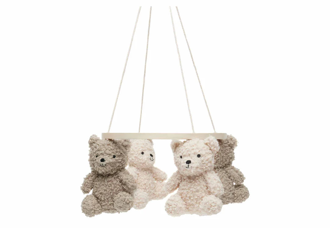 Mobile Bébé Teddy Bear - Olive Green/Naturel JOLLEIN