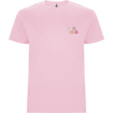 Tee-shirt Mama brodé coloris ROSE LIE DE VIN JAUNE CORAIL Avent Bébé