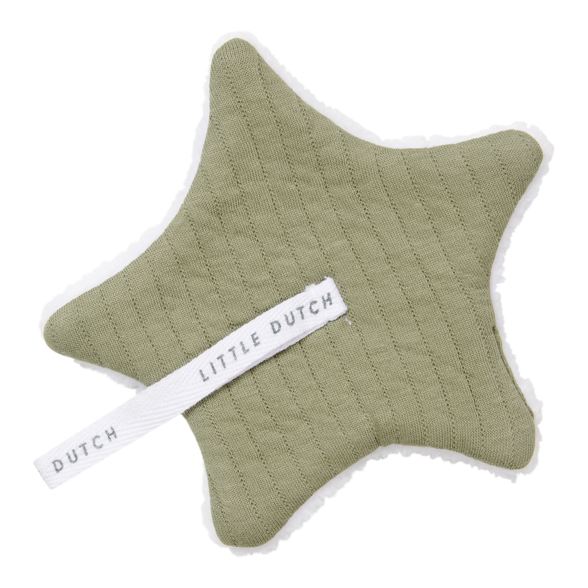 Doudou attache-sucette - Pure Olive