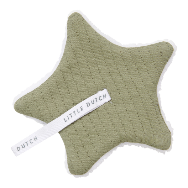 Doudou attache-sucette - Pure Olive