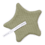 Doudou attache-sucette - Pure Olive