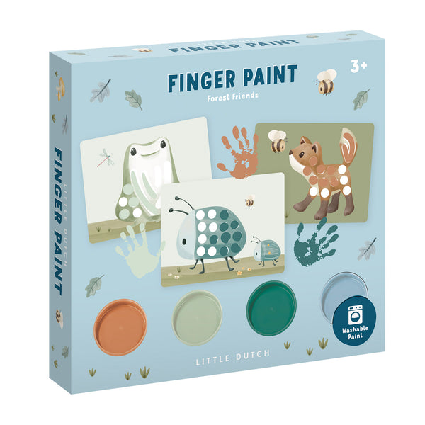 Kit de peinture au doigt - Forest Friends