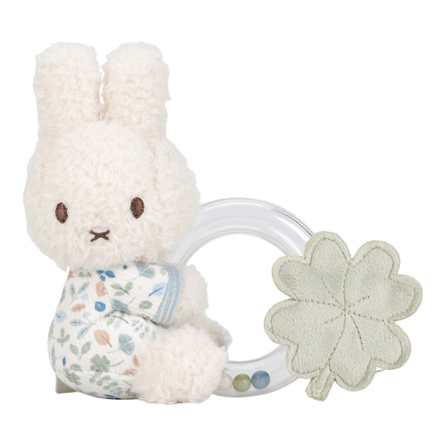 Anneau hochet Miffy - Lucky Leaves