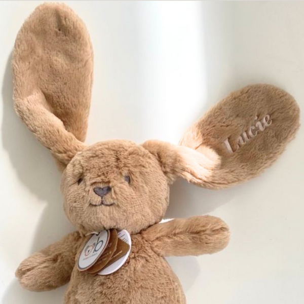 Doudou peluche lapin 30 cm –Sauge OB DESIGN