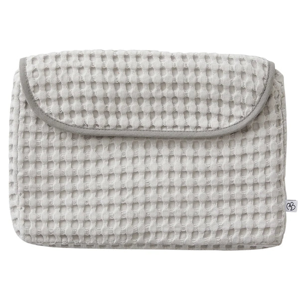 Pochette imperméable en coton gaufré nuage