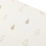 LANGE gaze de Coton Happy Miffy Nougat 70 X 70 CM JOLLEIN