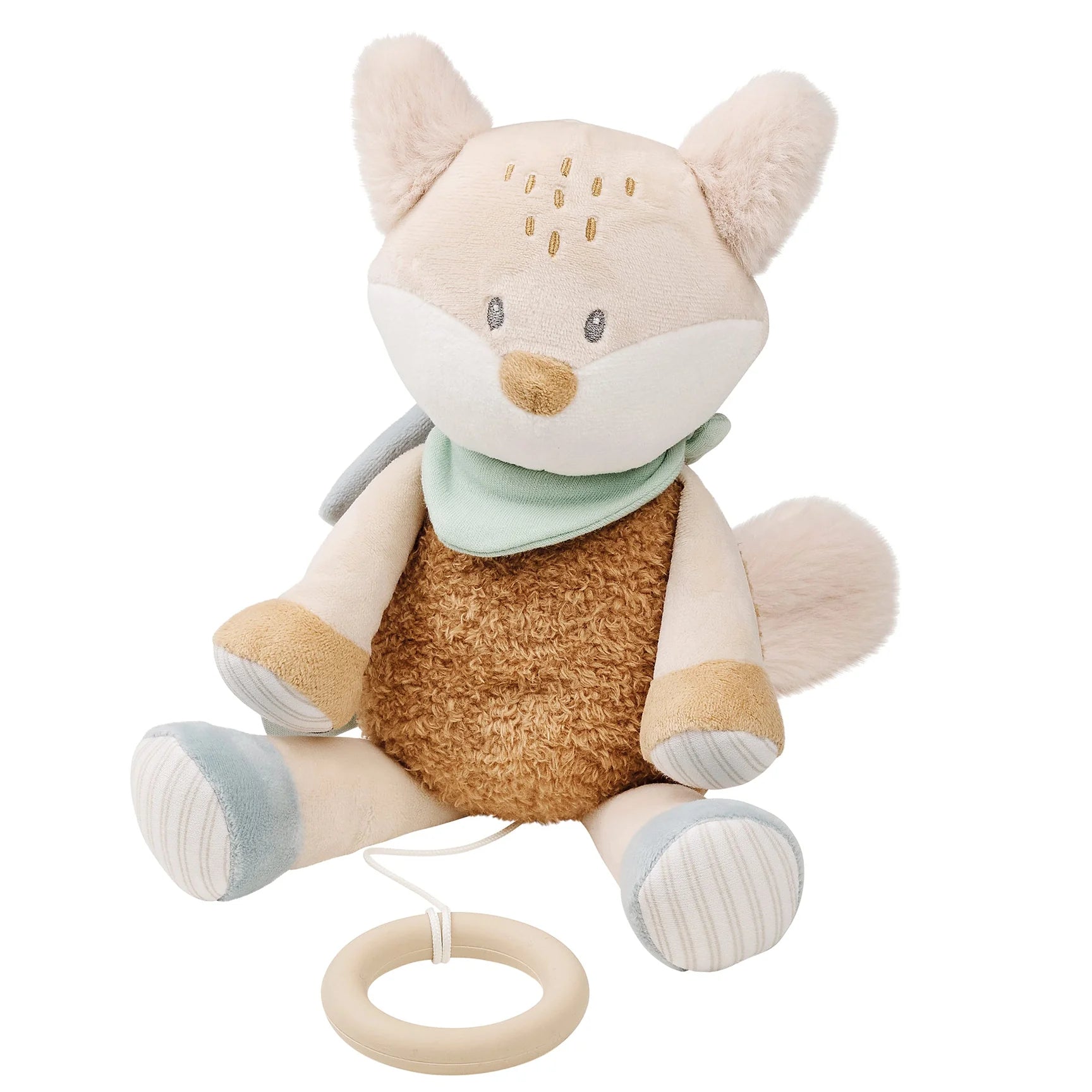 Peluche Musicale Renard FLO, ERNEST & OLI