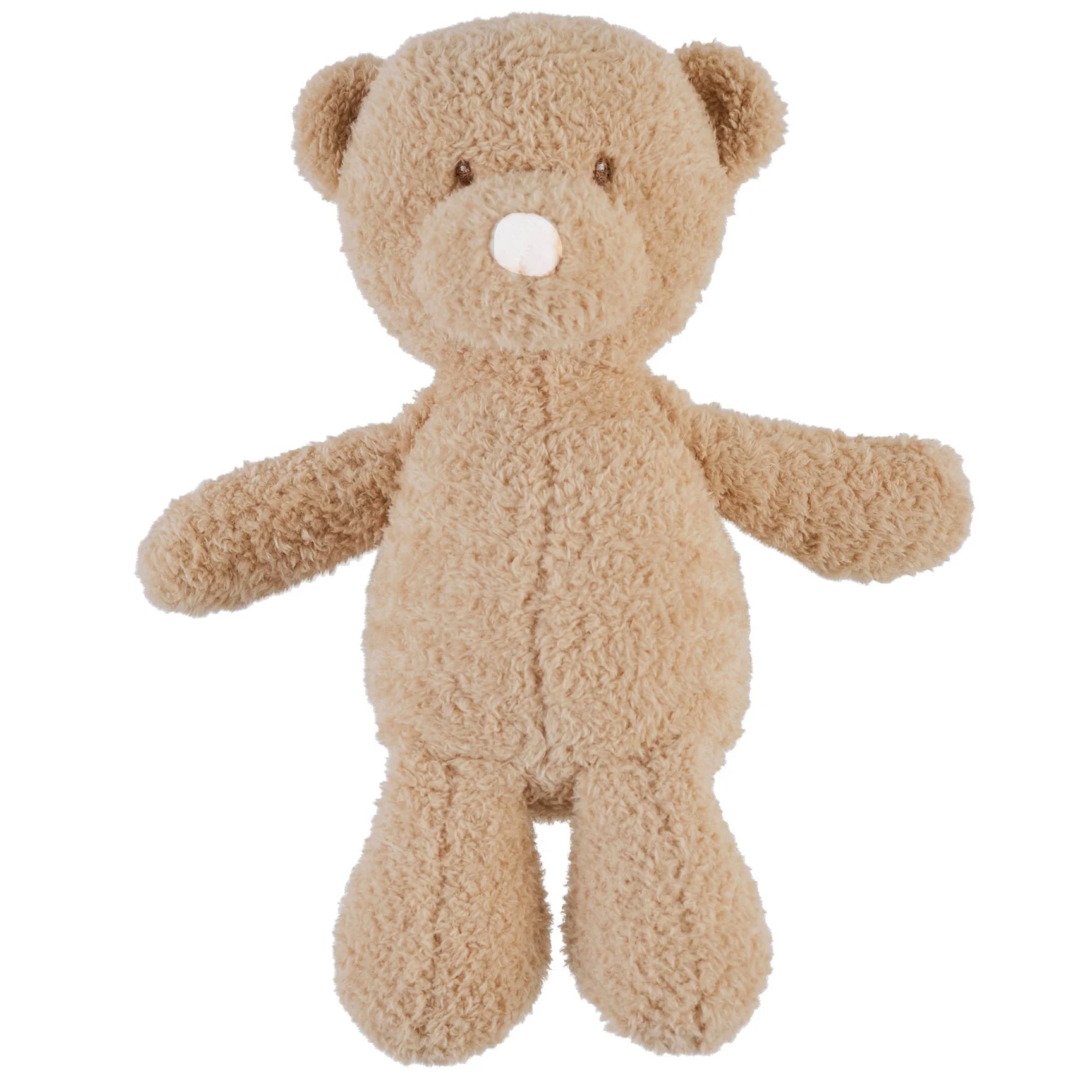 Peluche Ours caramel TEDDY - Petit coeur salé