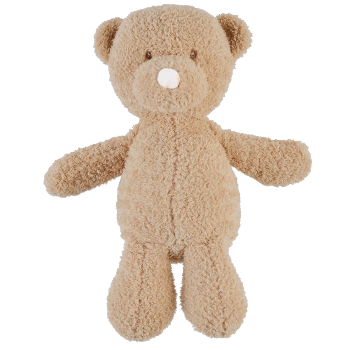 Peluche Ours caramel TEDDY - Petit coeur salé