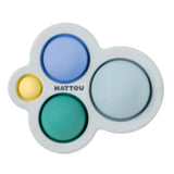 Jouet pop-it Silicone bleu vert jaune NATTOU