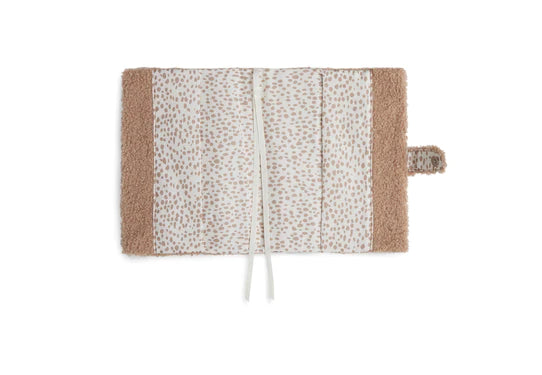 Protège de carnet de santé 23x17cm Boucle - Biscuit