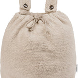 Sac de rangement pour parc Teddy - sable - Petit coeur salé