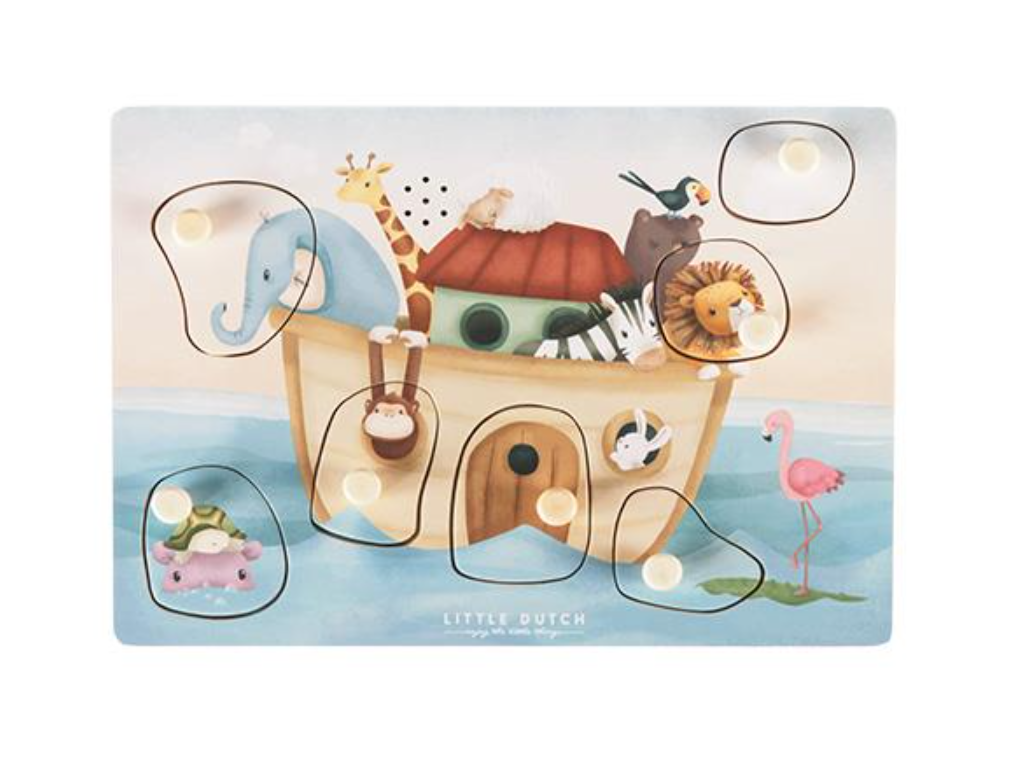 Puzzle sonore Arche de Noé FSC LITTLE DUTCH