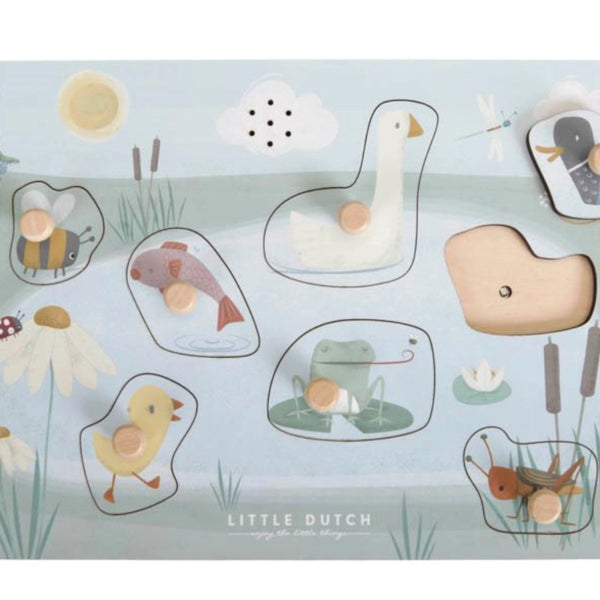 Puzzle sonore en bois FSC - Little Goose LITTLE DUTCH