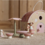 Maison de poupée en bois FSC - Fairy Garden - Petit coeur salé