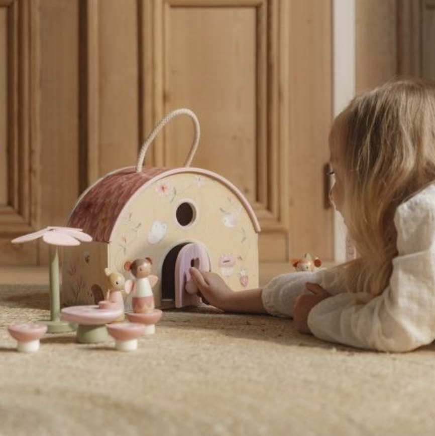 Maison de poupée en bois FSC - Fairy Garden - Petit coeur salé