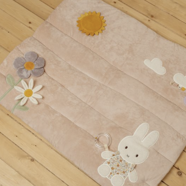 Tapis de parc Miffy - Vintage Flowers