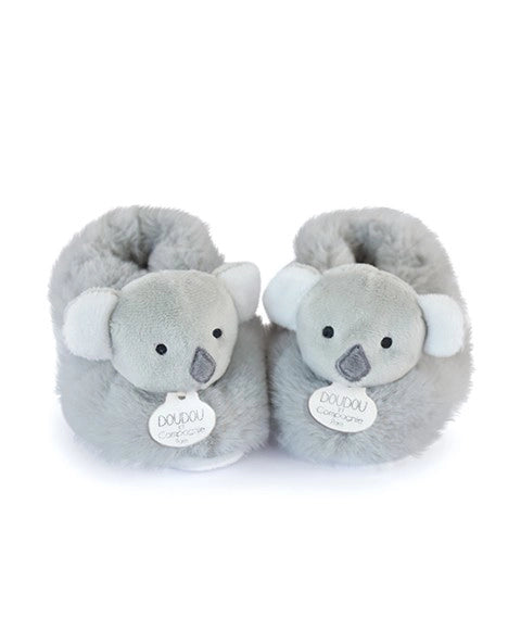 Chaussons bébé en peluche Koala - Unicef - 0-6 mois