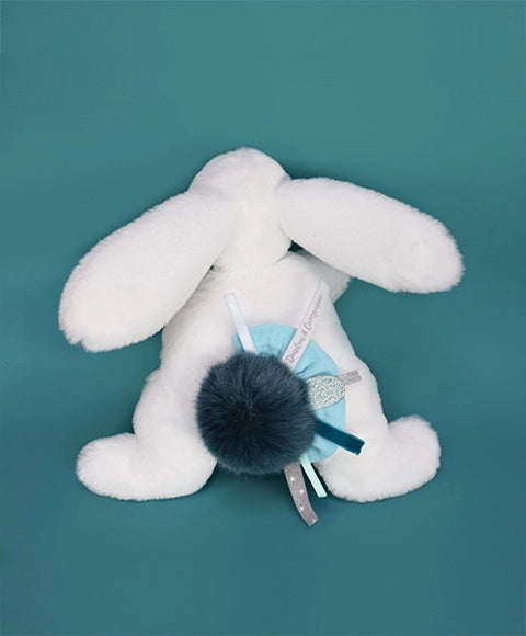 Coffret Pantin Lapin bleu - Happy Pop - 25 cm