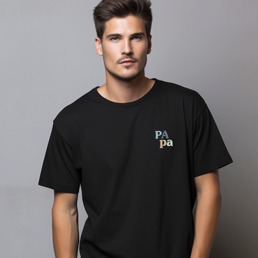 Tee-shirt Papa brodé BBJV Avent Bébé