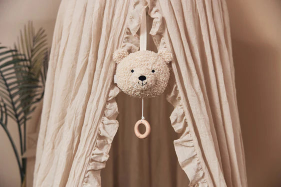 Peluche Musicale Teddy Bear - Naturel