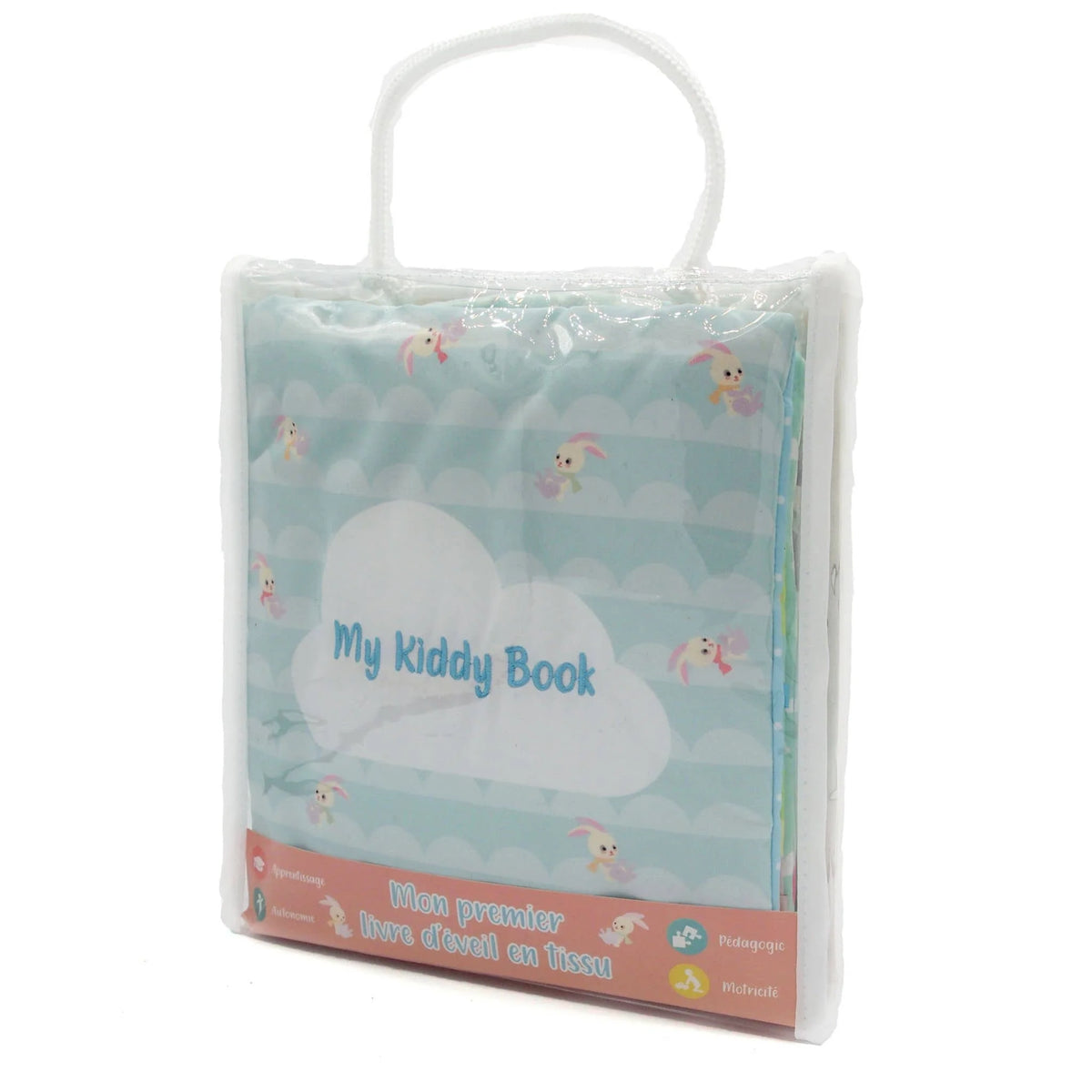 KIDDY BOOK - Livre d'activité 0-2 ans animaux de la mer