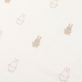 LANGE gaze de Coton Happy Miffy Nougat 70 X 70 CM JOLLEIN