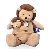 Peluche Hérisson avec bébé - 25 cm - Unicef DOUDOU ET COMPAGNIE