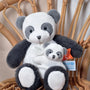 Peluche Panda avec bébé - 25 cm - Unicef