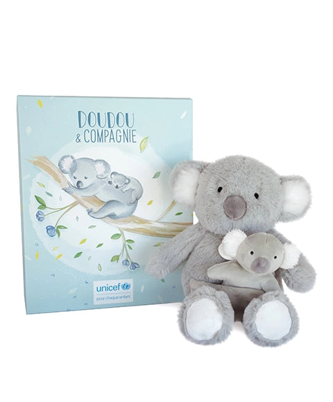 Peluche koala avec Bébé - 25 cm - Unicef