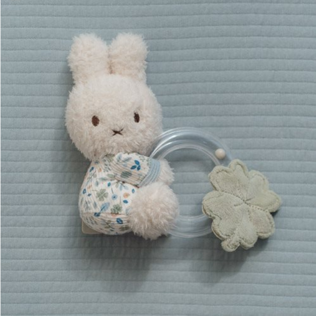 Anneau hochet Miffy - Lucky Leaves