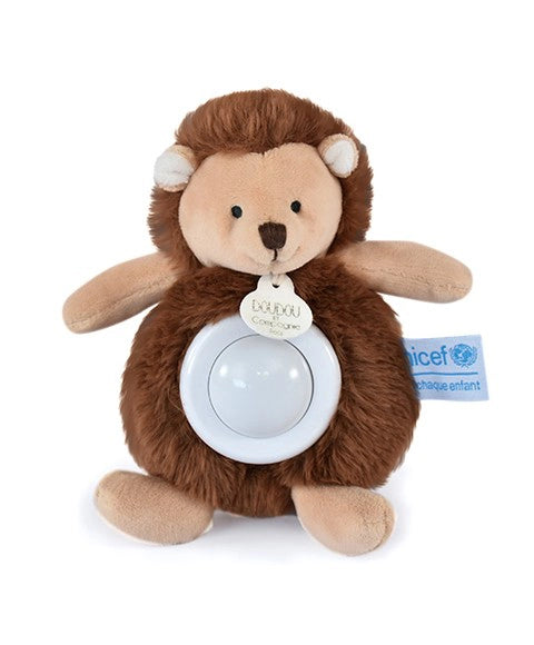 Veilleuse en peluche Hérisson - 15 cm - Unicef