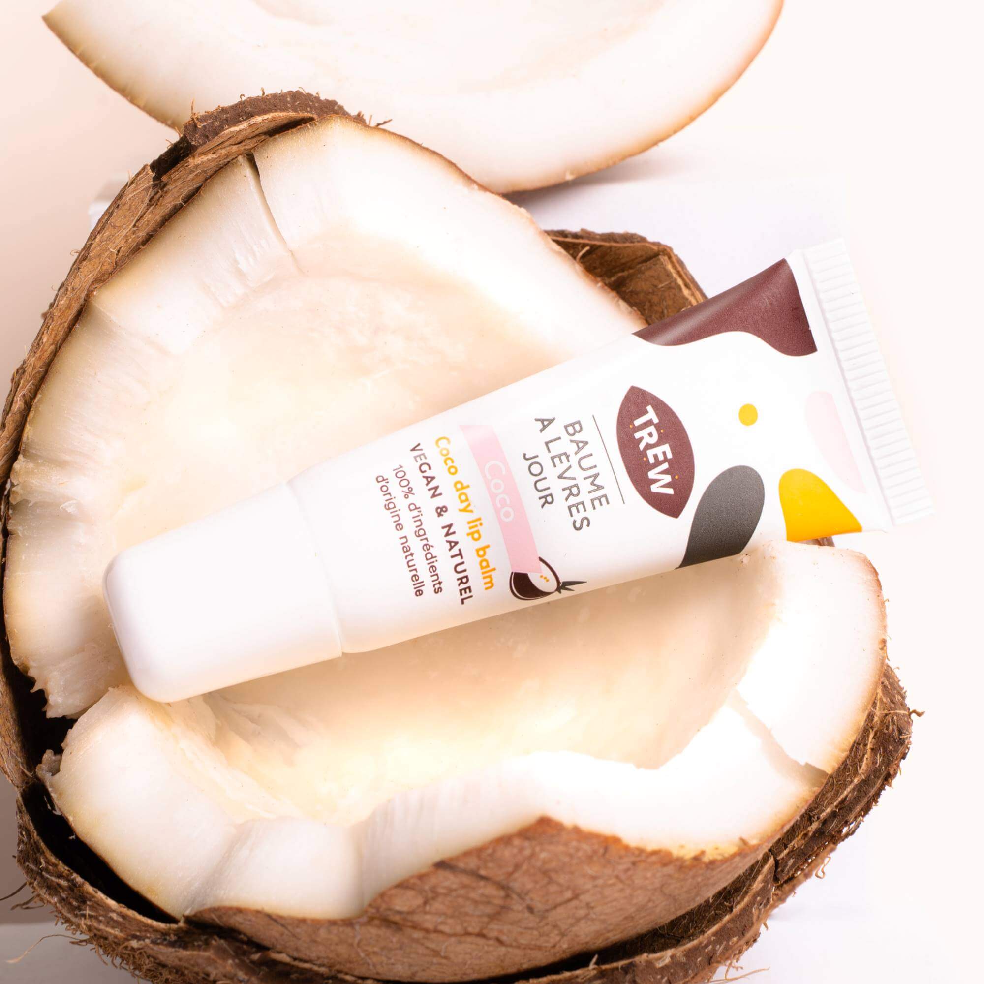 Baume à lèvres naturel noix de coco