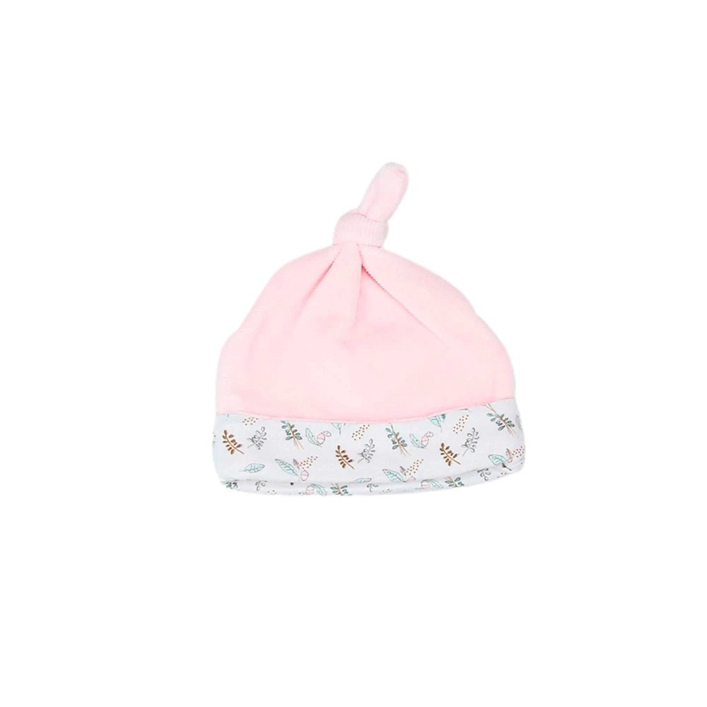 Ensemble naissance fille 4pcs - Rose des bois - Petit coeur salé