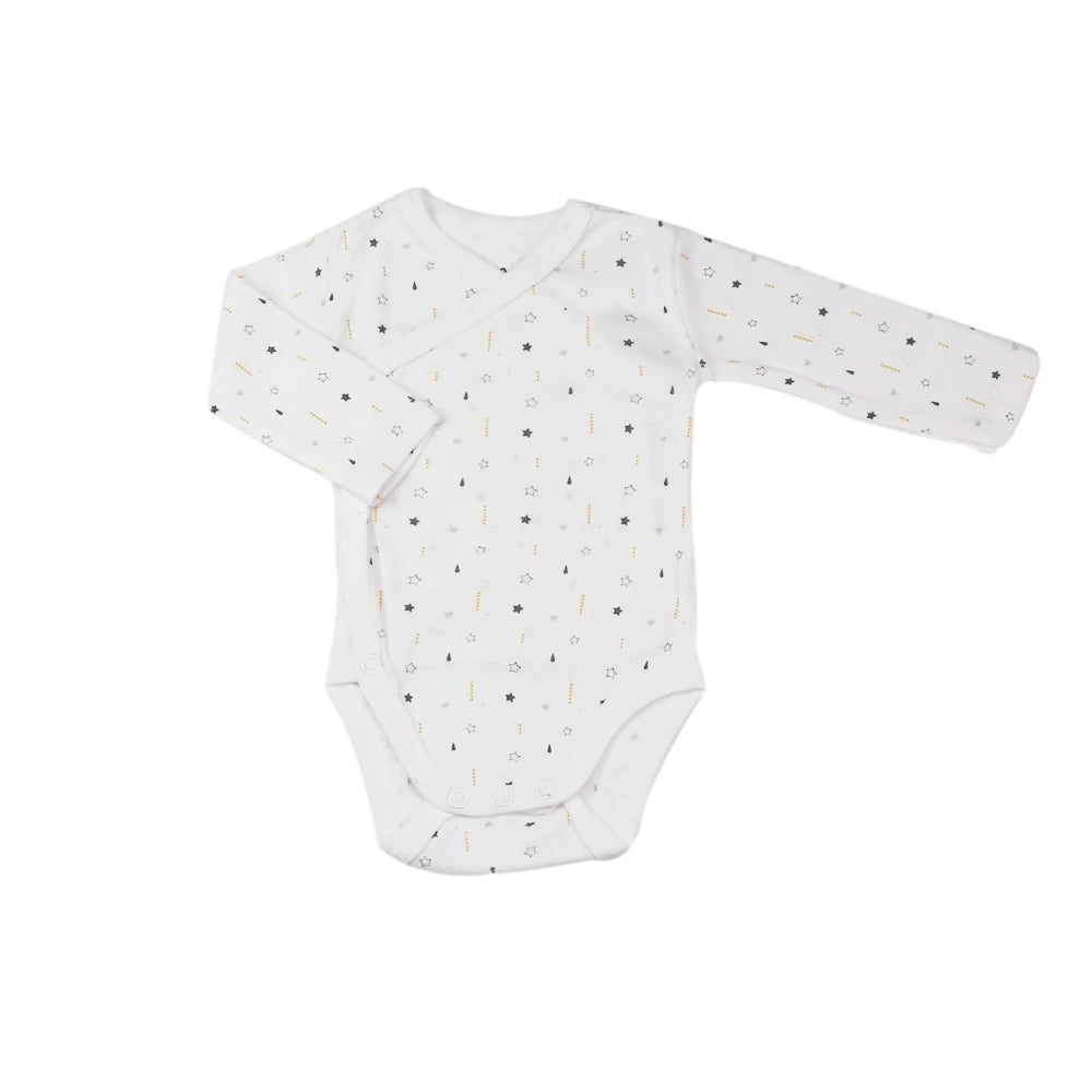 Ensemble naissance mixte 4pcs - Moutarde Mini Nous - Petit coeur salé