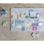 Puzzle d'encastrement en bois - Zoo LITTLE DUTCH