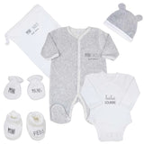 Kit naissance 6 pièces - Mini Nous - Petit coeur salé