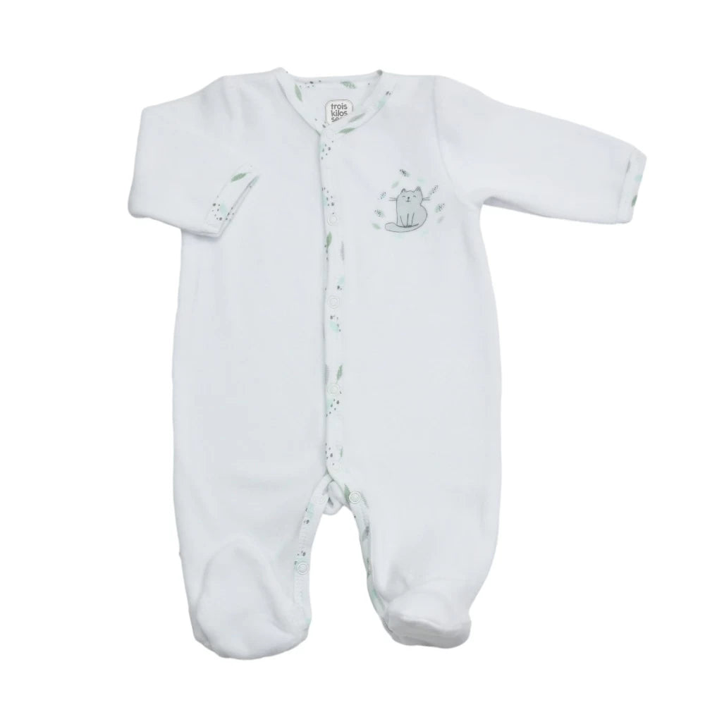 Trousseau de naissance - Vert sauge - Taille : 0 mois