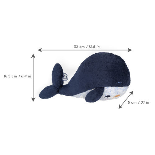 Peluche bouillotte chaud et froid Baleine