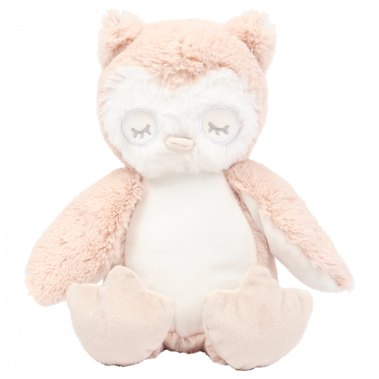 Peluche bébé chouette nude