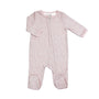 Pyjama bébé zippé - Rose fleuri